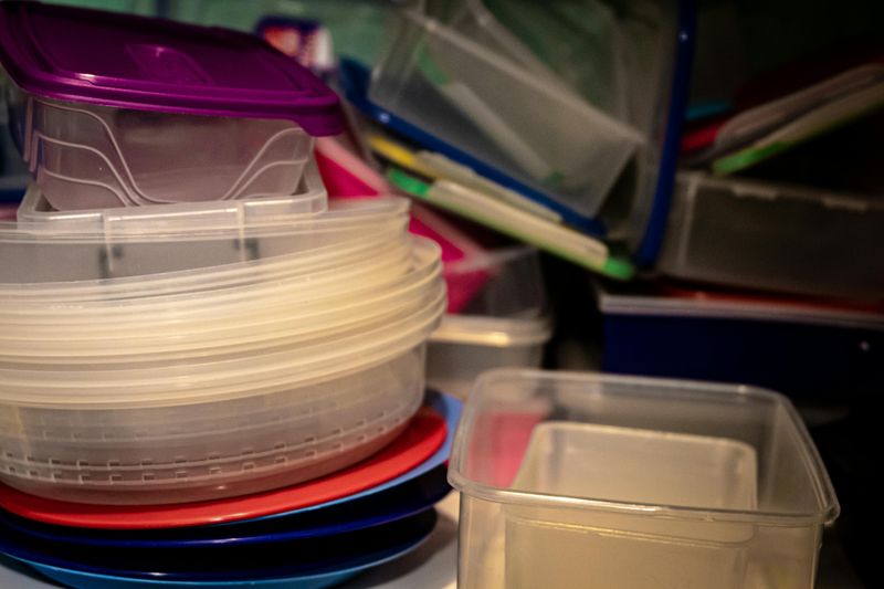 Mismatched Storage Container Lids