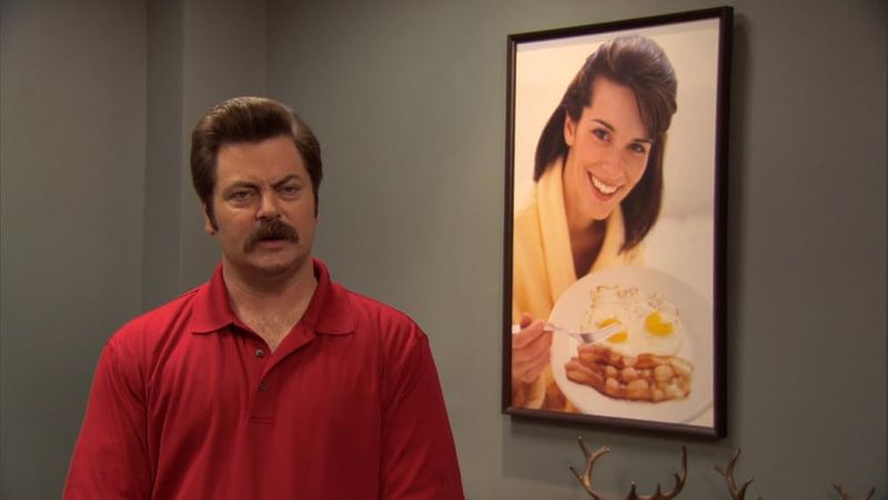 Ron Swanson from Parks and Recreation (2009–2015)