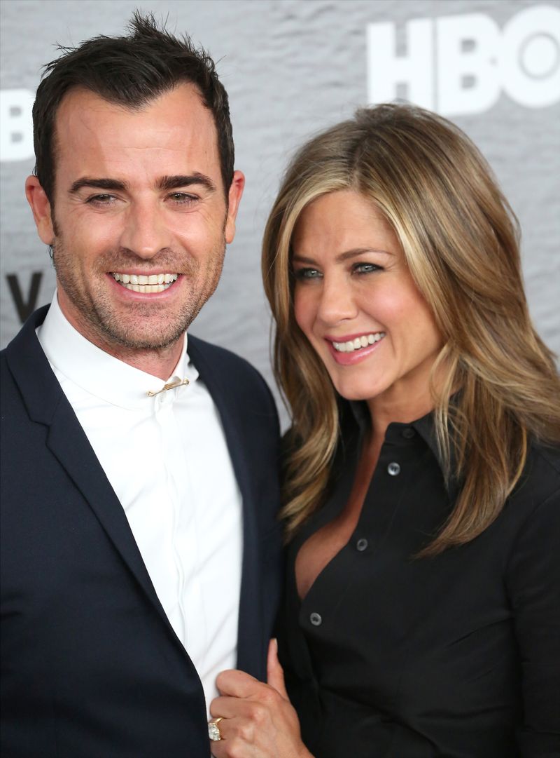 Jennifer Aniston and Justin Theroux