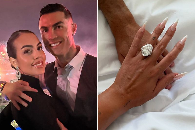 Cristiano Ronaldo and Georgina Rodríguez's Massive Ring Moment