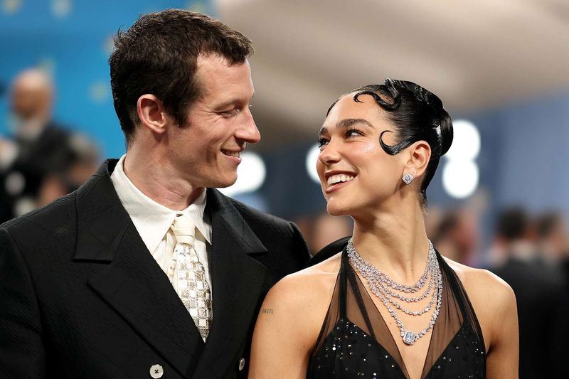 Dua Lipa and Callum Turner's British Vogue Surprise