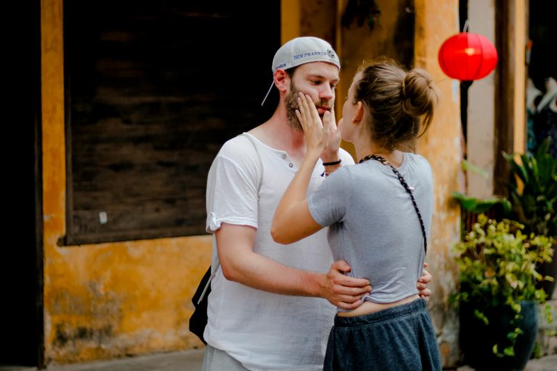 Hugging and Touching People in Public