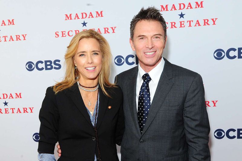 Tea Leoni and Tim Daly