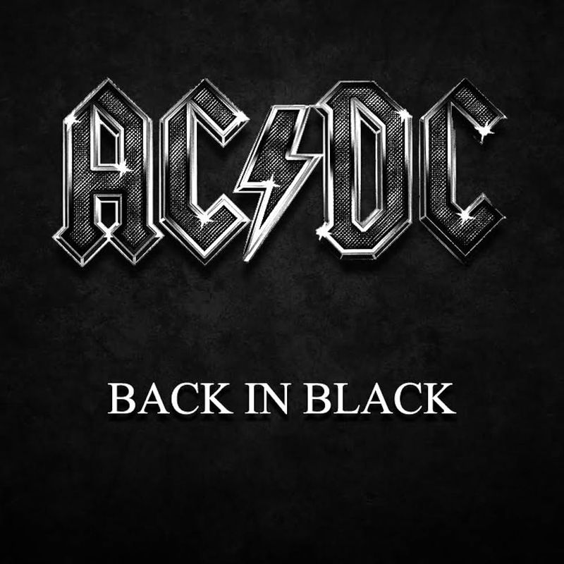1. Back in Black by AC/DC (1980)