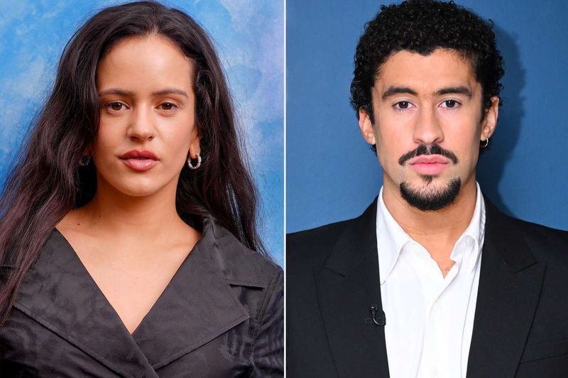 Bad Bunny and Rosalía