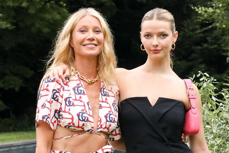 Gwyneth Paltrow and Apple Martin