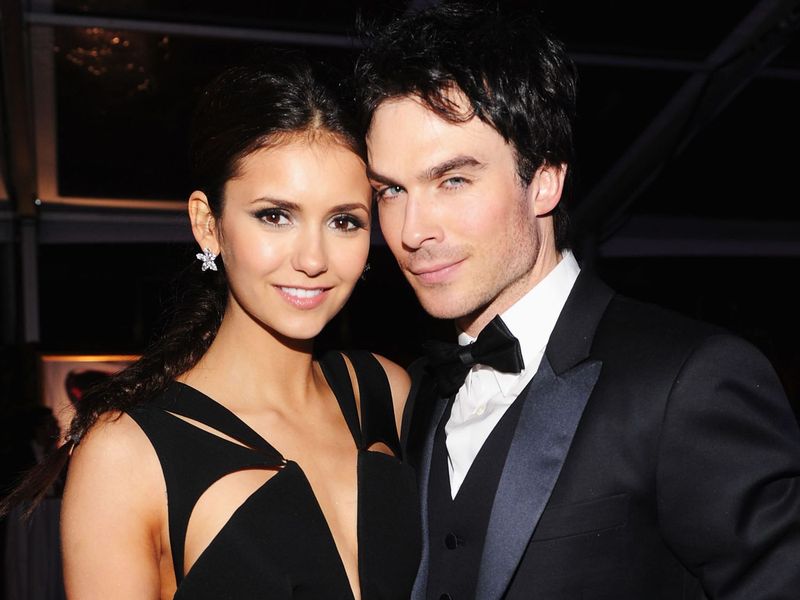 Ian Somerhalder and Nina Dobrev 