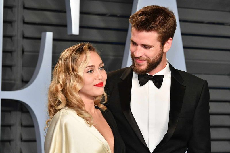 Liam Hemsworth and Miley Cyrus