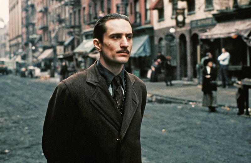 Robert De Niro as Young Vito Corleone in The Godfather Part II (1974)