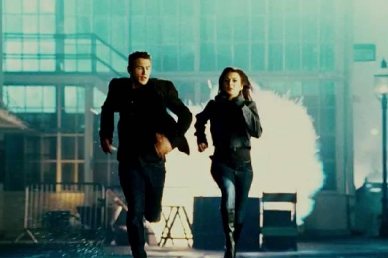 James Franco and Lindsay Lohan