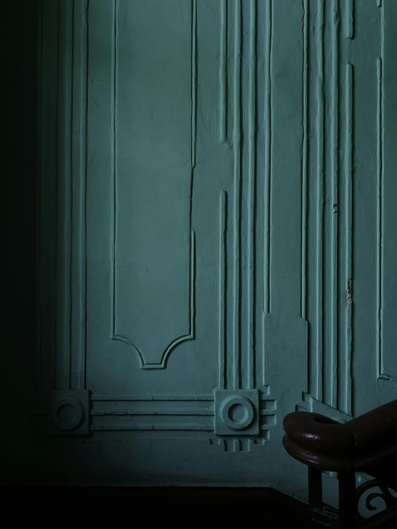 Ornate Moldings and Textured Walls