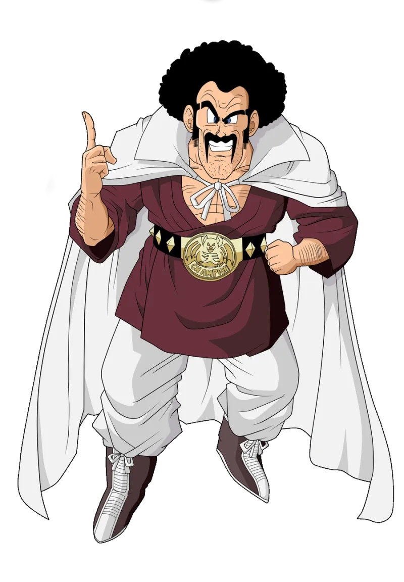 Mr. Satan (Hercule) in Dragon Ball Z