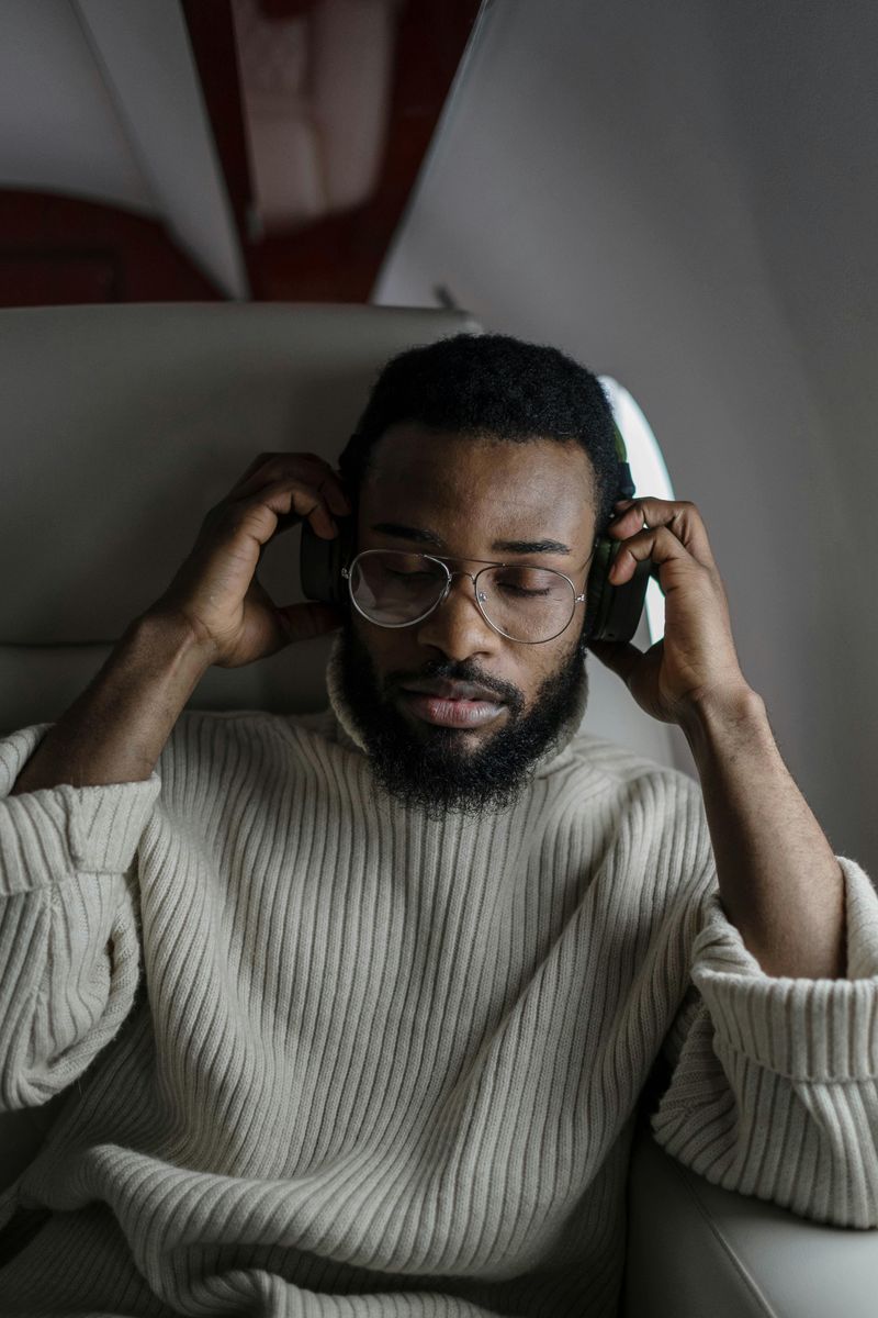 Take Their Headphones Off When a Flight Attendant Approaches