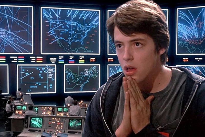Matthew Broderick in WarGames (1983)