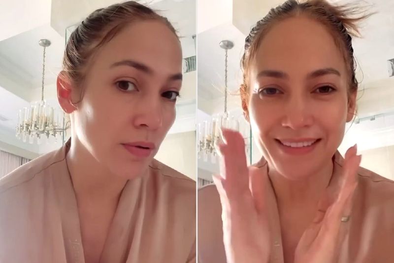Jennifer Lopez's Natural Glow