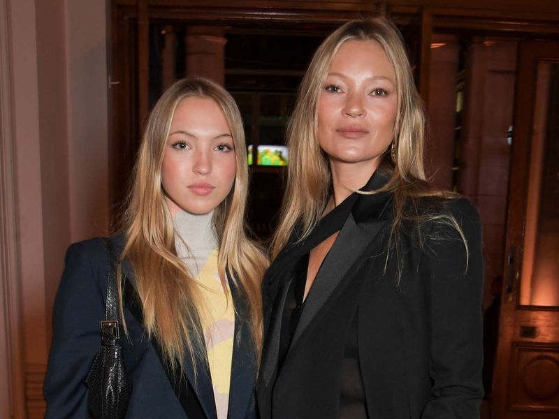 Kate Moss and Lila Moss