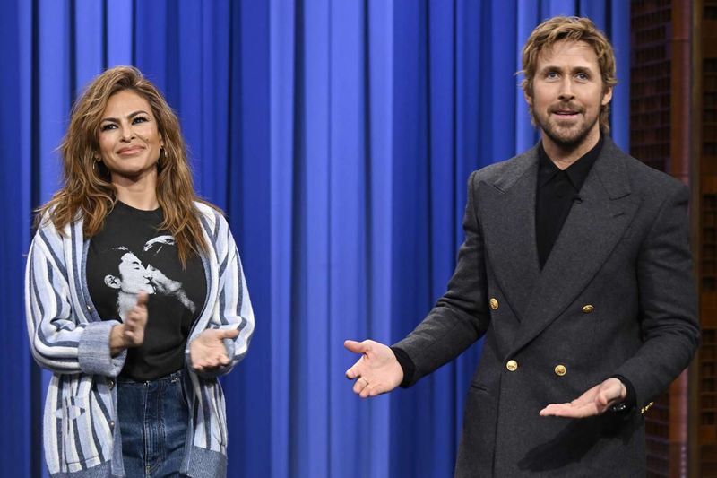 Eva Mendes and Ryan Gosling