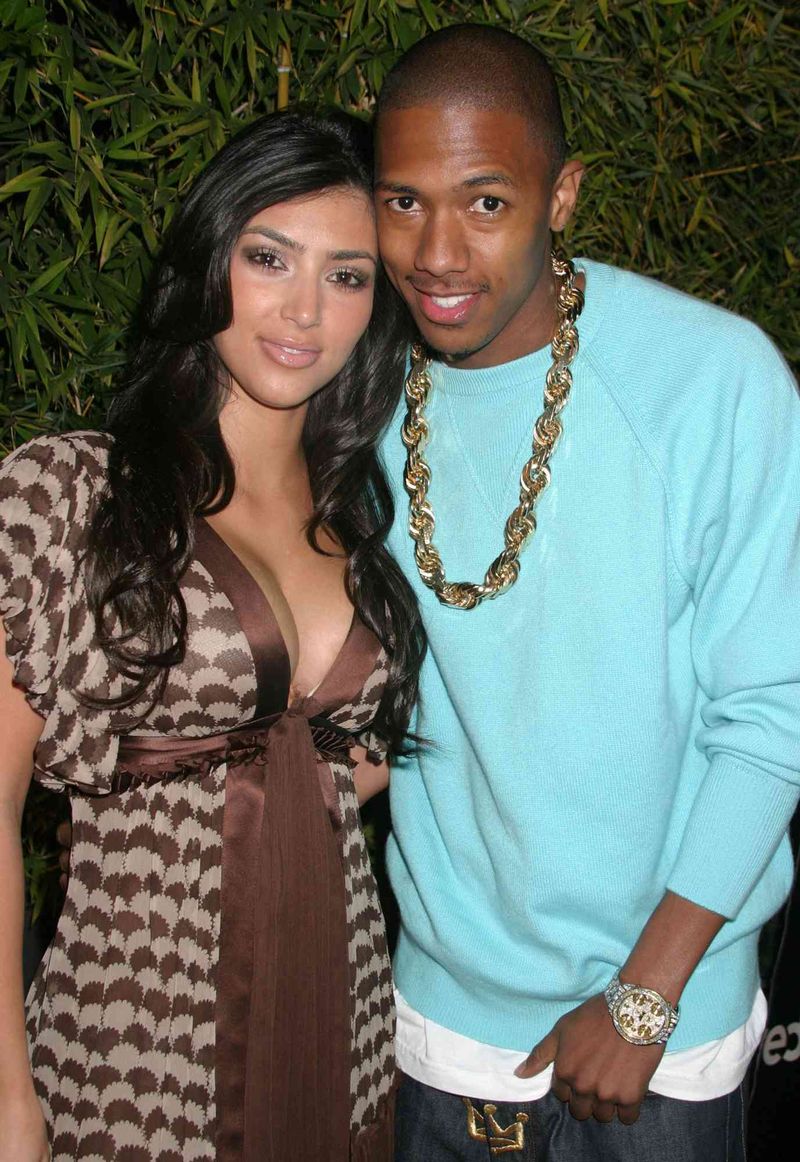 Nick Cannon and Kim Kardashian