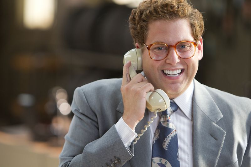 Jonah Hill in The Wolf of Wall Street