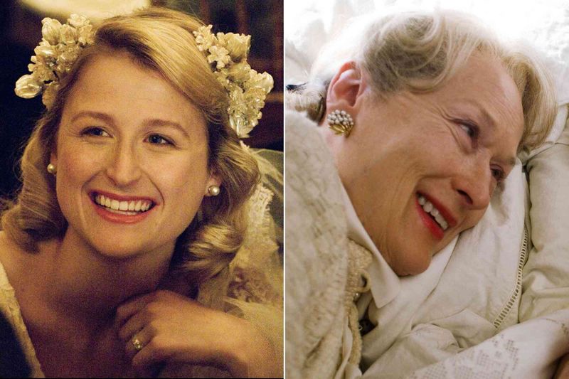 Mamie Gummer and Meryl Streep in Evening