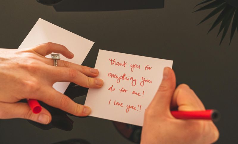 Writing Thank-You Notes by Hand