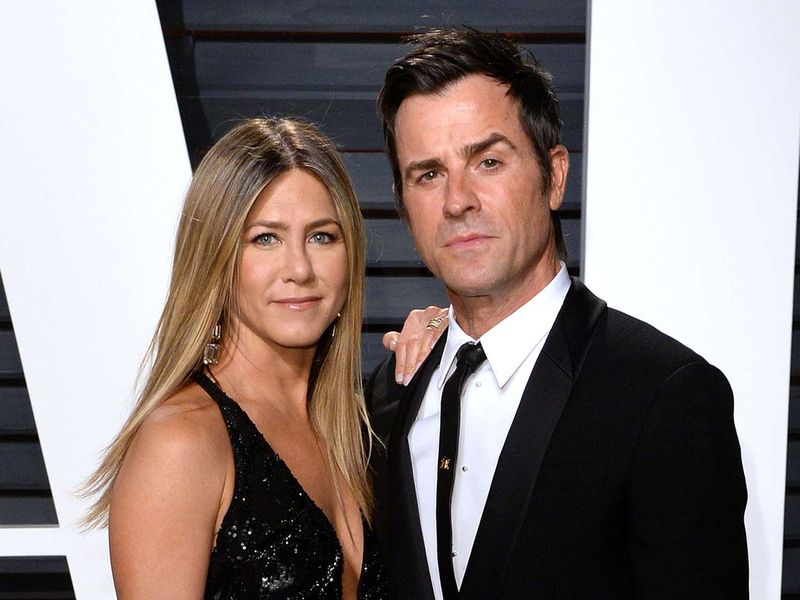 Justin Theroux and Jennifer Aniston
