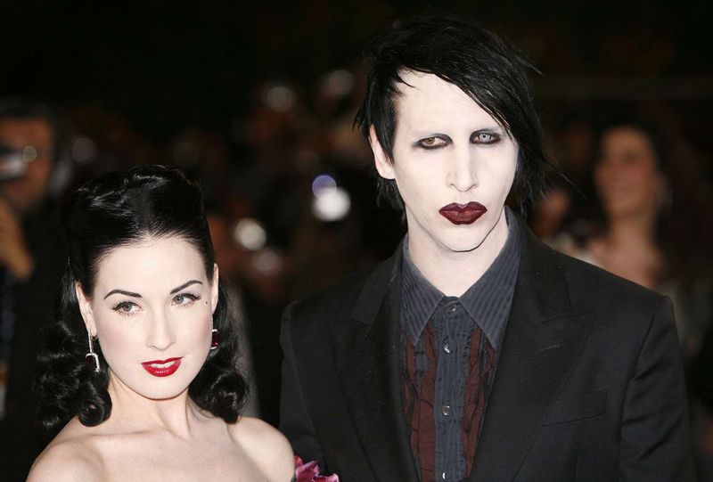 Marilyn Manson & Dita Von Teese