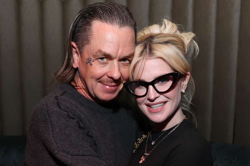 Sid Wilson and Kelly Osbourne