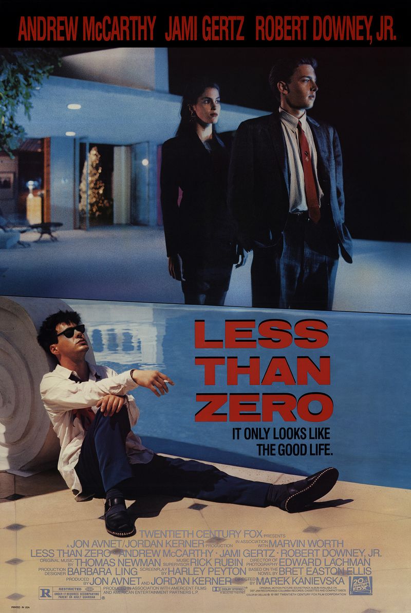 Brad Pitt's Party Scene in Less Than Zero