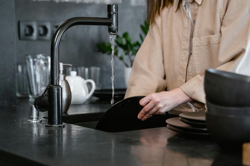 The Condition of the Kitchen Sink and Drain