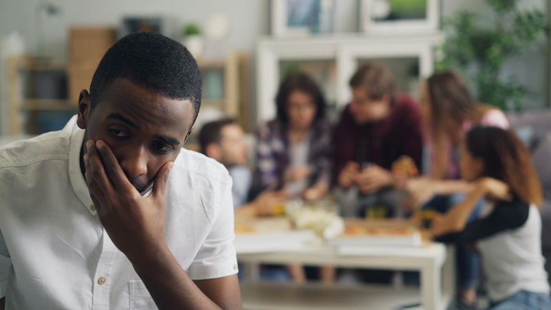 He Is Unhappy With Your Social Life Choices