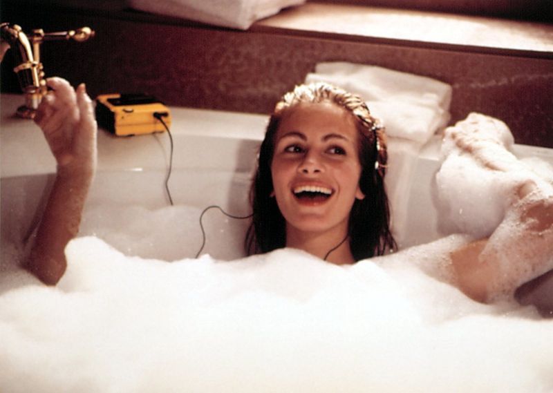 Julia Roberts Laughing Uncontrollably in Pretty Woman (1990)