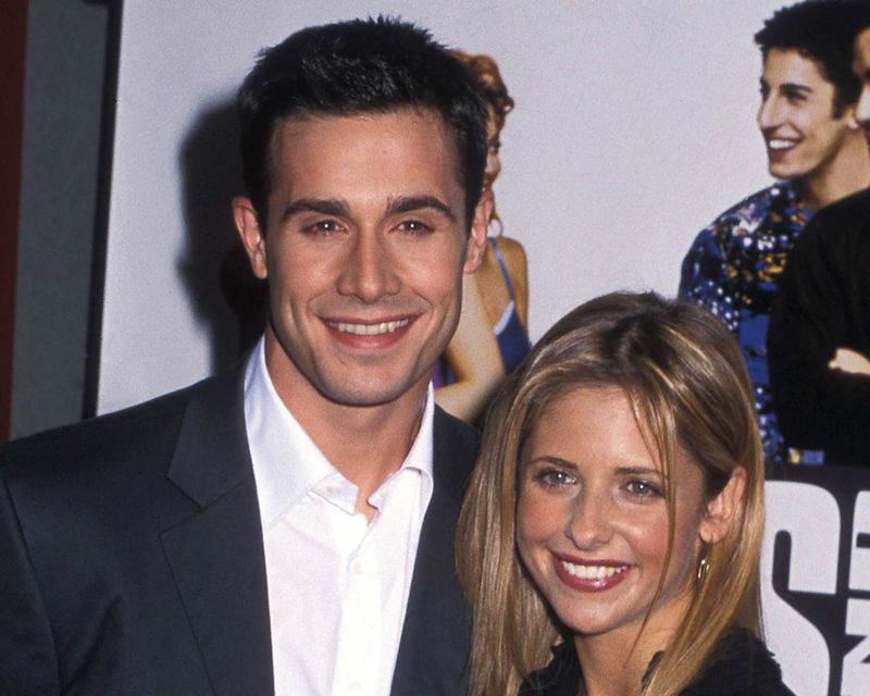 Sarah Michelle Gellar and Freddie Prinze Jr.