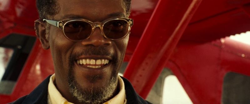 Samuel L. Jackson's Shark Attack in Deep Blue Sea