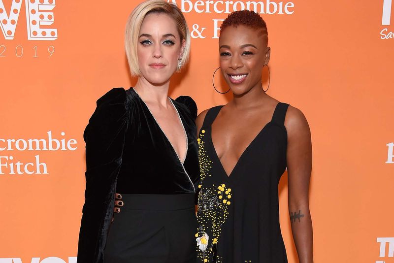 Samira Wiley and Lauren Morelli