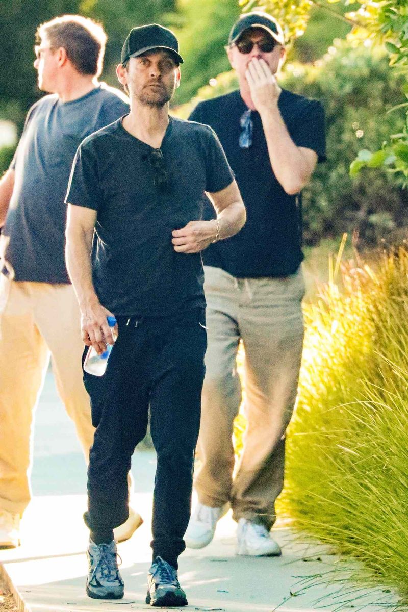 Leonardo DiCaprio and Tobey Maguire