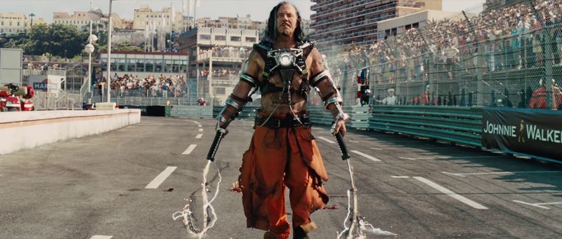 Mickey Rourke as Whiplash in Iron Man 2