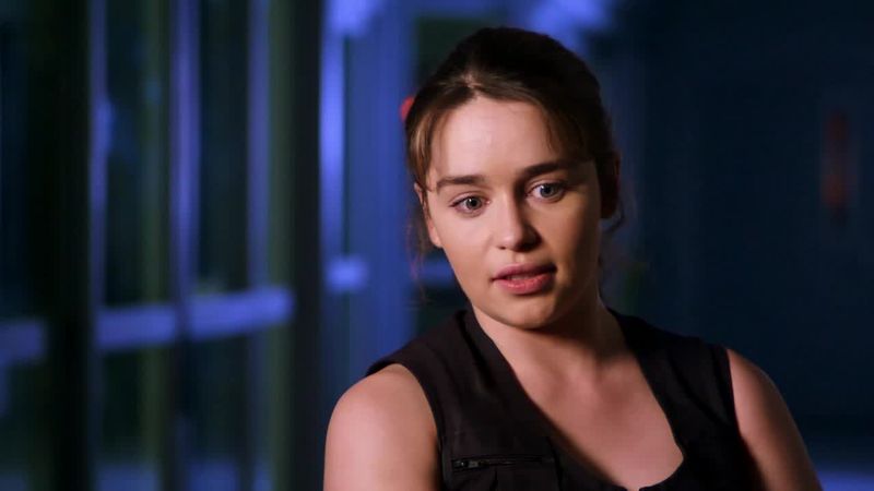 Emilia Clarke as Sarah Connor in Terminator Genisys
