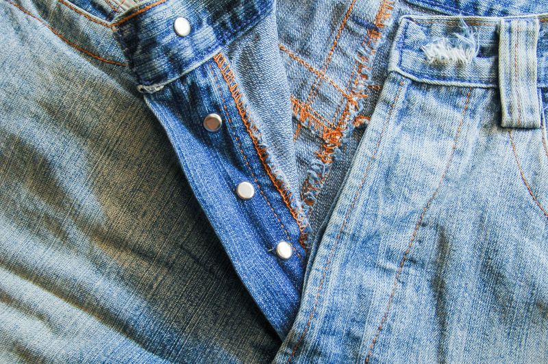 Stained or torn clothing