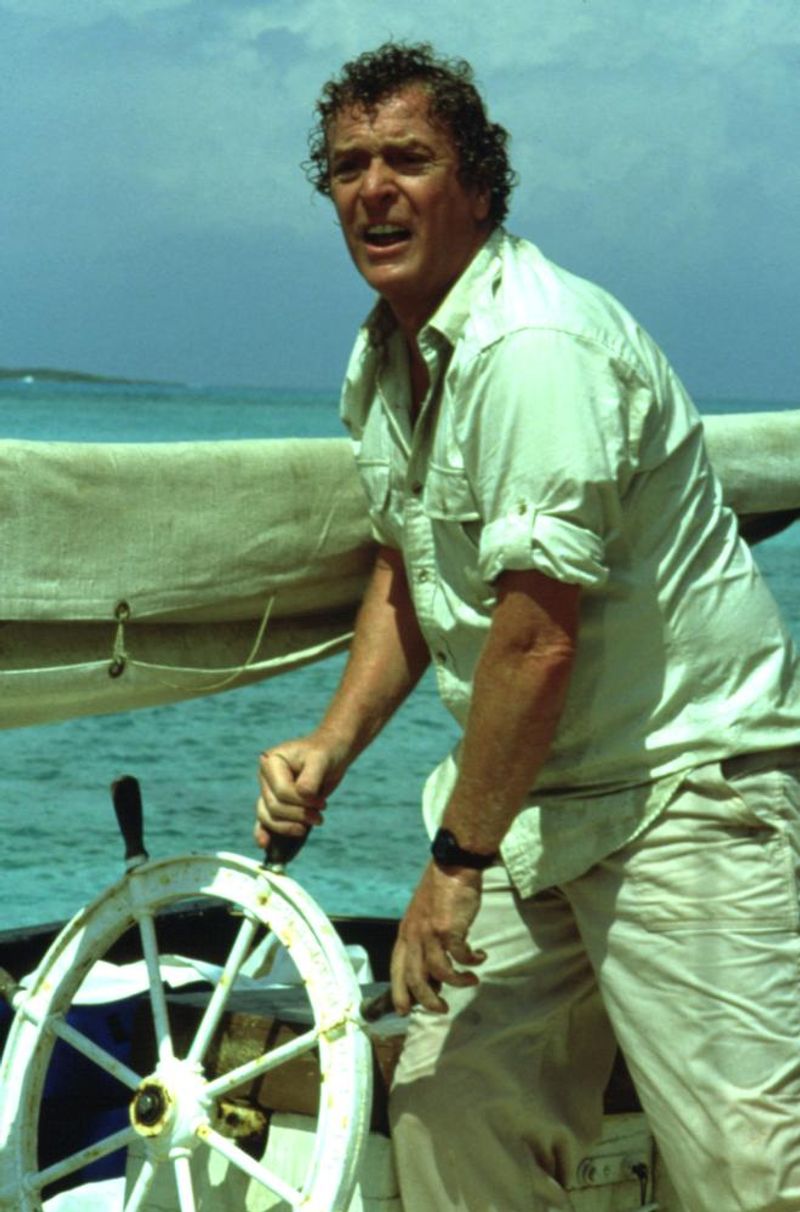 Michael Caine in Jaws: The Revenge