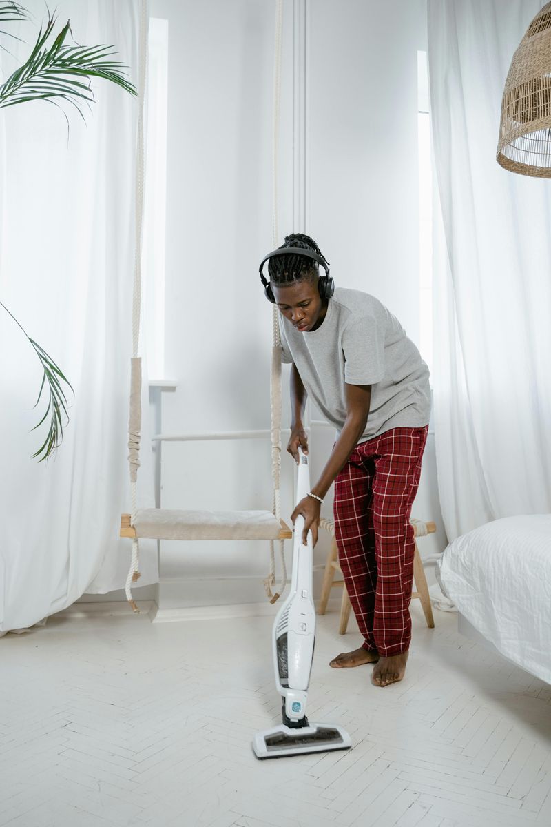 Vacuuming the Floors