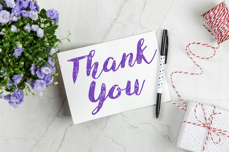 Thank You Notes for Every Gift