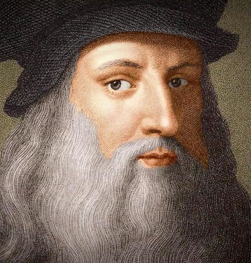 Leonardo da Vinci Wrote Backwards With Both Hands