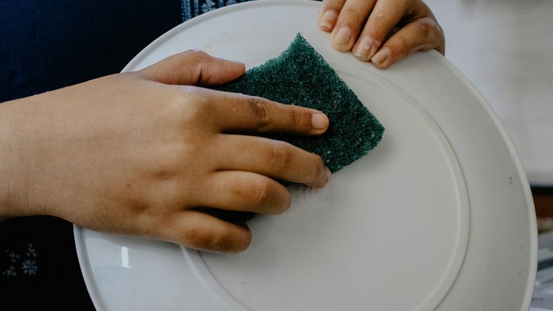 Washing and Reusing Disposable Plates