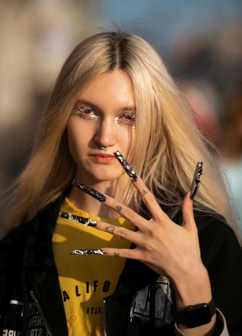 Extra-Long Acrylic Nails