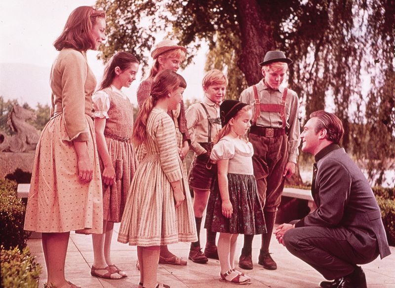 Christopher Plummer as Captain von Trapp in The Sound of Music