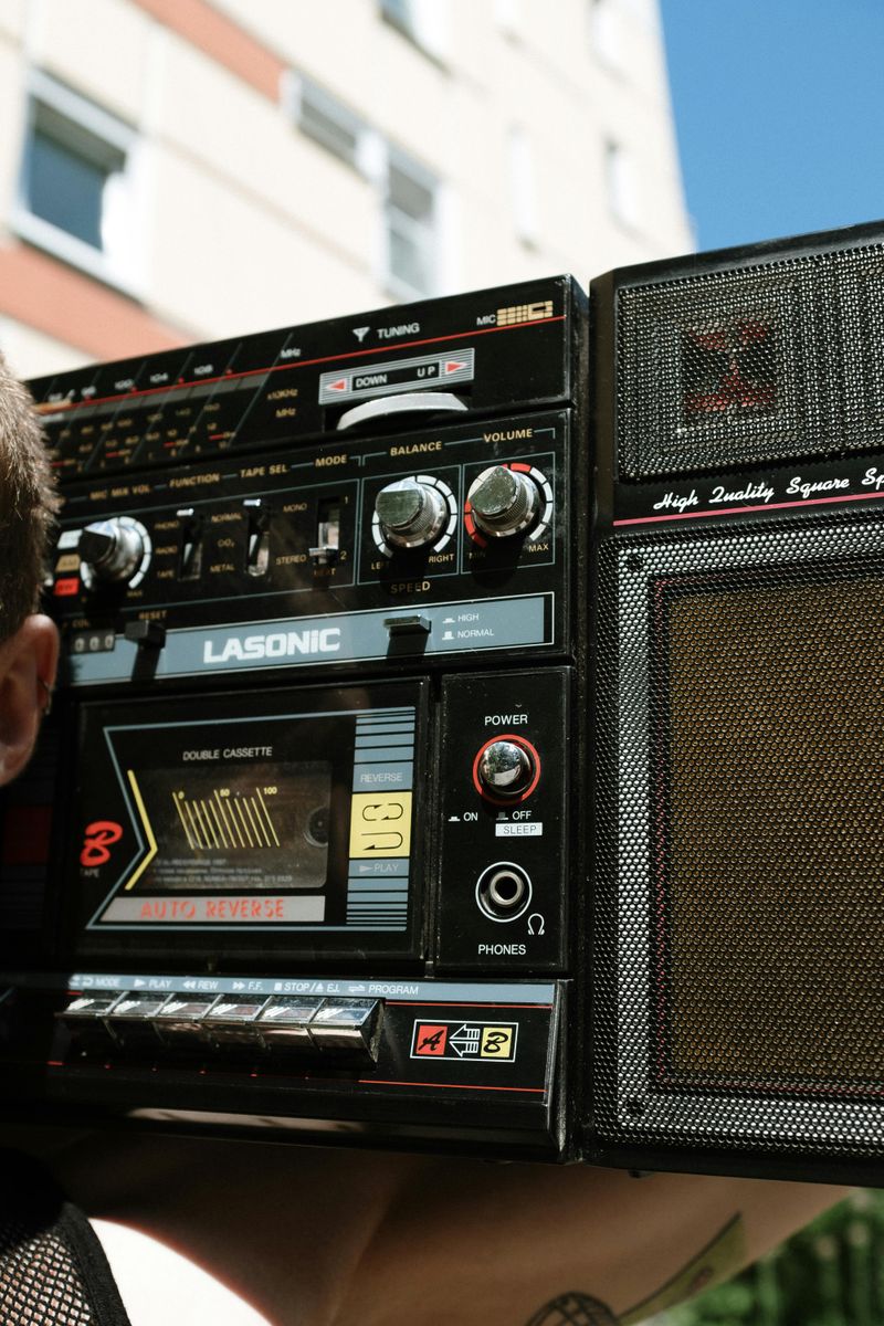 Boomboxes Pumped Up the Volume