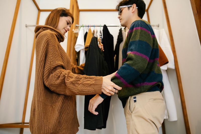 Stealing Their Partner's Comfy Clothes