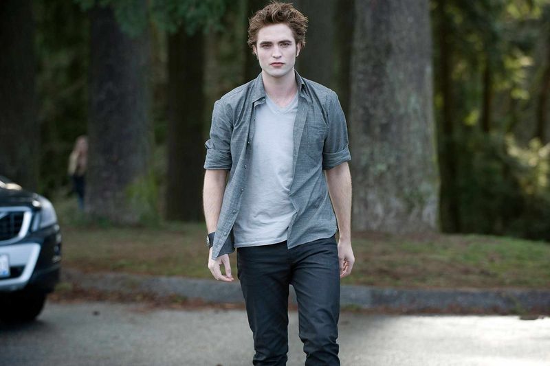 Robert Pattinson as Edward Cullen in Twilight