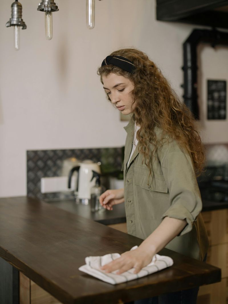 Keep Kitchen Counters Clear Daily